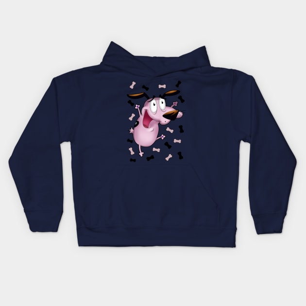 Courage Kids Hoodie by La Casa del Otaku